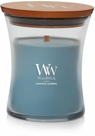 WoodWick Evergreen Cashmere Mini Candle