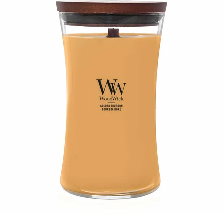 WoodWick Golden Bourbon Large Candle