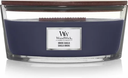 WoodWick Hinoki Dahlia Ellipse Candle