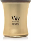 WoodWick Precious Metals Sparkling Pomelo Medium Candle - Champagne