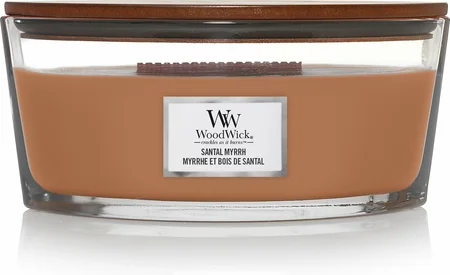 WoodWick Santal Myrrh Ellipse Candle