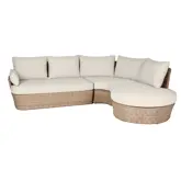 Zanzibar hoekbank (basis module) - afbeelding 2