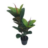 Zijde plant Ficus elastica 70cm