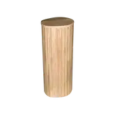 Zuil Bergen L 25 x B 23 x H 65 cm small oak